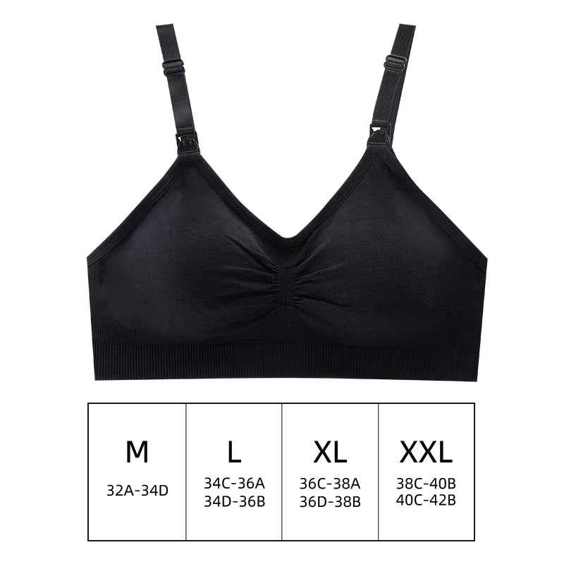 Hand Free Pumping Nursing Bra Breastfeeding Maternity Bras Women for Breast Special Underwear Pregnancy Clothes Can Wear All Day