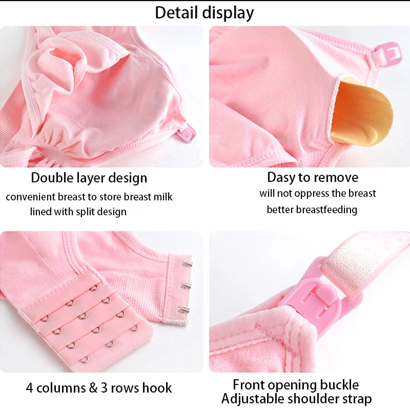 Hand Free Pumping Nursing Bra Breastfeeding Maternity Bras Women for Breast Special Underwear Pregnancy Clothes Can Wear All Day