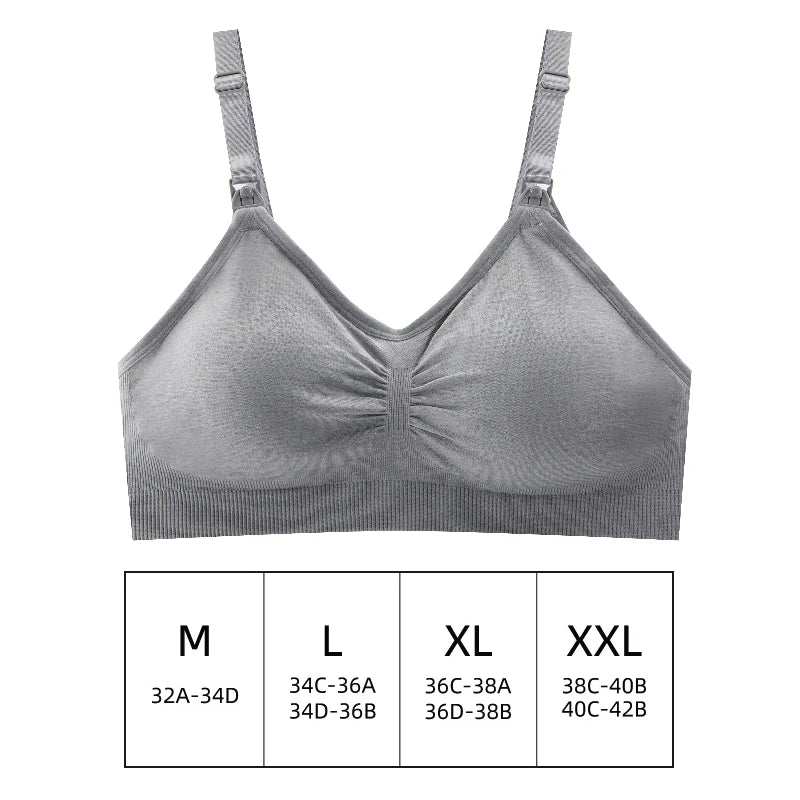 Hand Free Pumping Nursing Bra Breastfeeding Maternity Bras Women for Breast Special Underwear Pregnancy Clothes Can Wear All Day