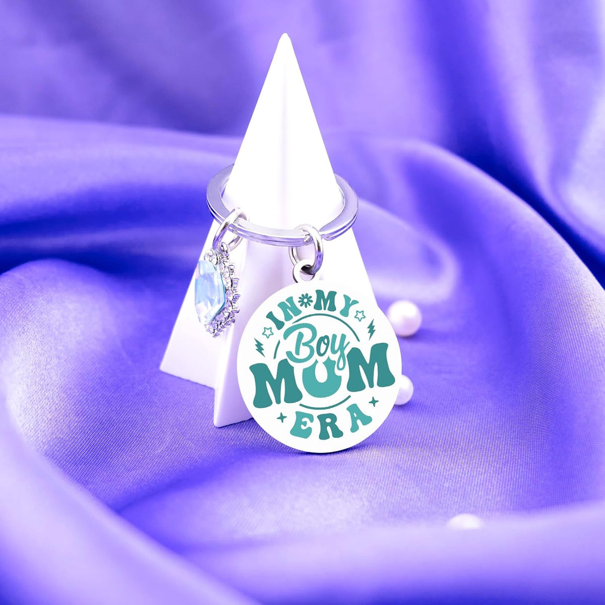 Boy Mom Keychain Gifts New Mom Mother Gift First Time Mom Gift for Boy Mom