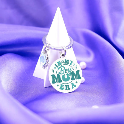 Boy Mom Keychain Gifts New Mom Mother Gift First Time Mom Gift for Boy Mom