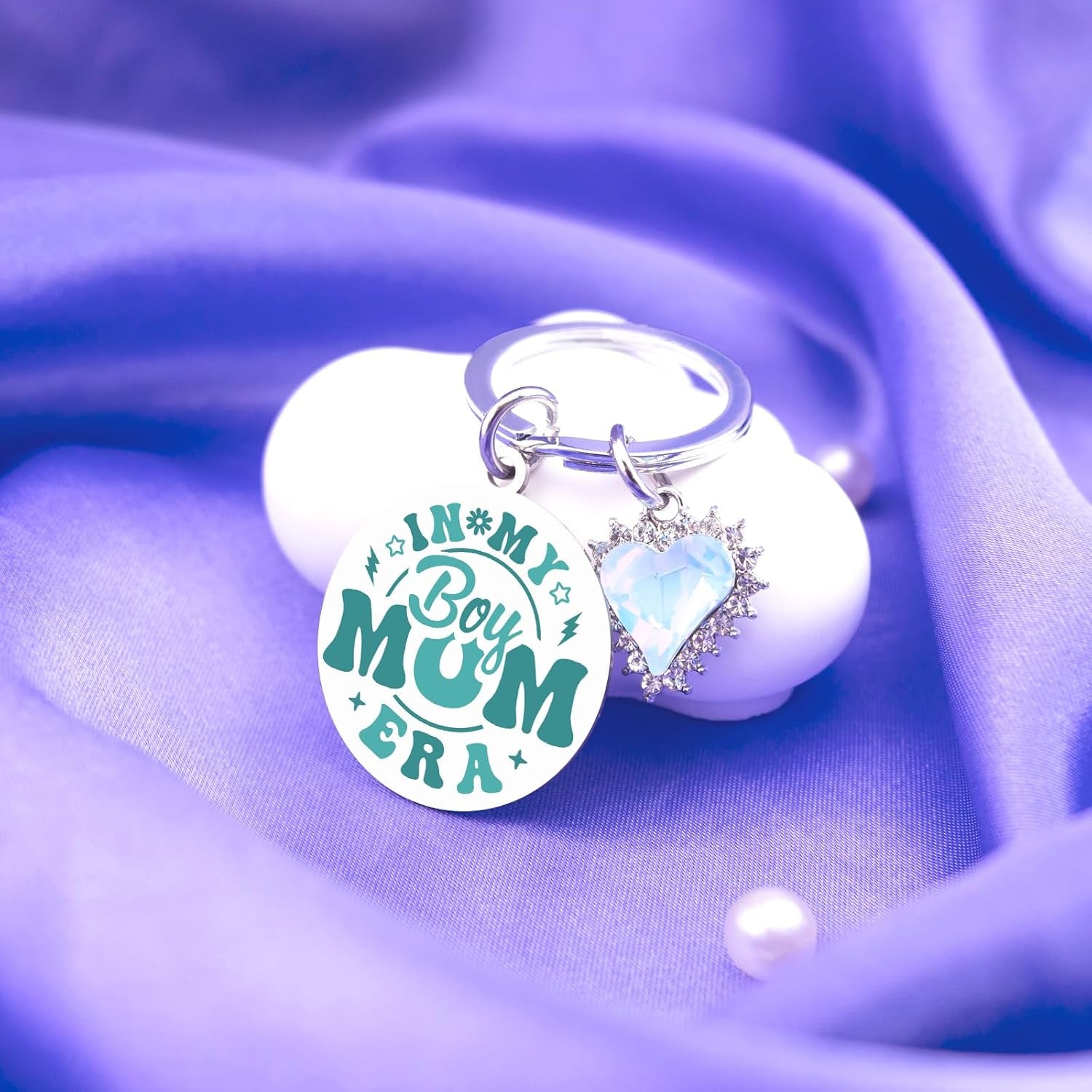 Boy Mom Keychain Gifts New Mom Mother Gift First Time Mom Gift for Boy Mom