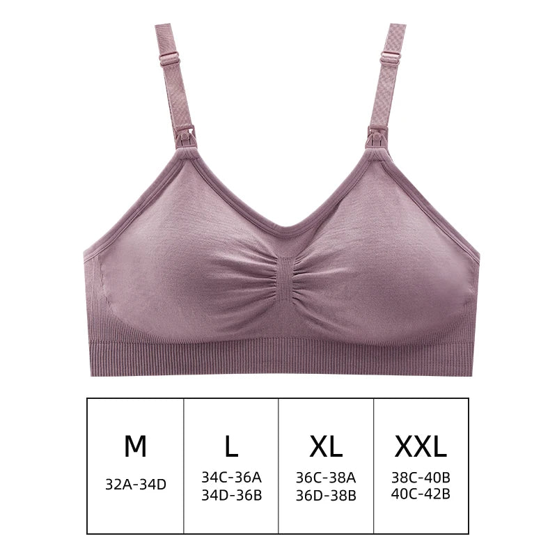 Hand Free Pumping Nursing Bra Breastfeeding Maternity Bras Women for Breast Special Underwear Pregnancy Clothes Can Wear All Day