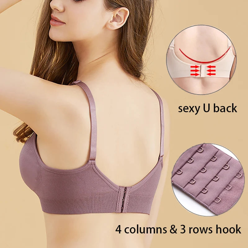 Hand Free Pumping Nursing Bra Breastfeeding Maternity Bras Women for Breast Special Underwear Pregnancy Clothes Can Wear All Day