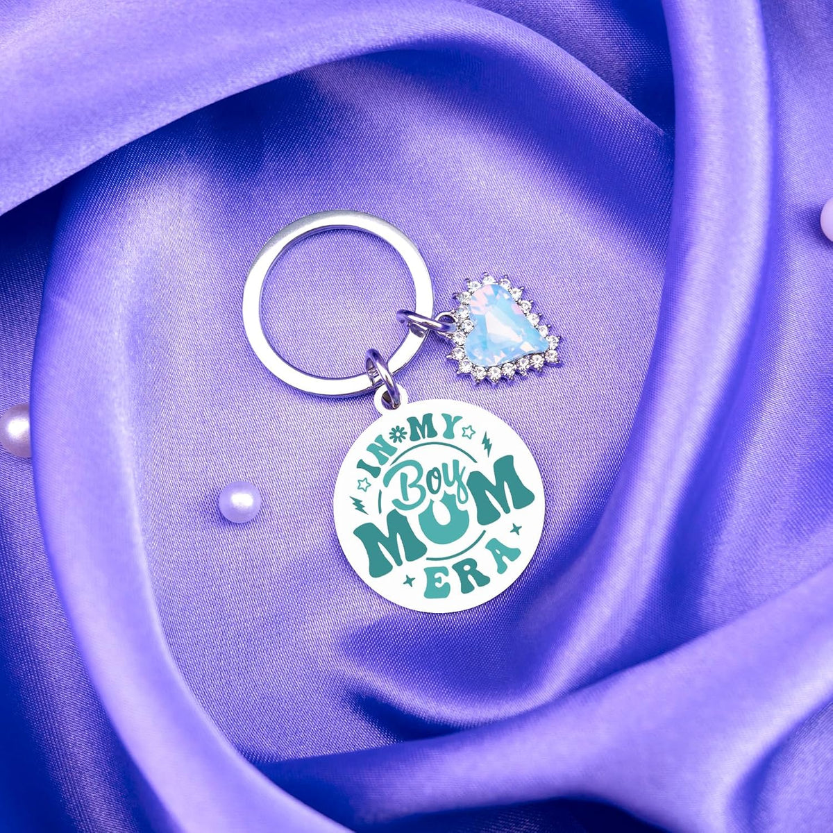 Boy Mom Keychain Gifts New Mom Mother Gift First Time Mom Gift for Boy Mom