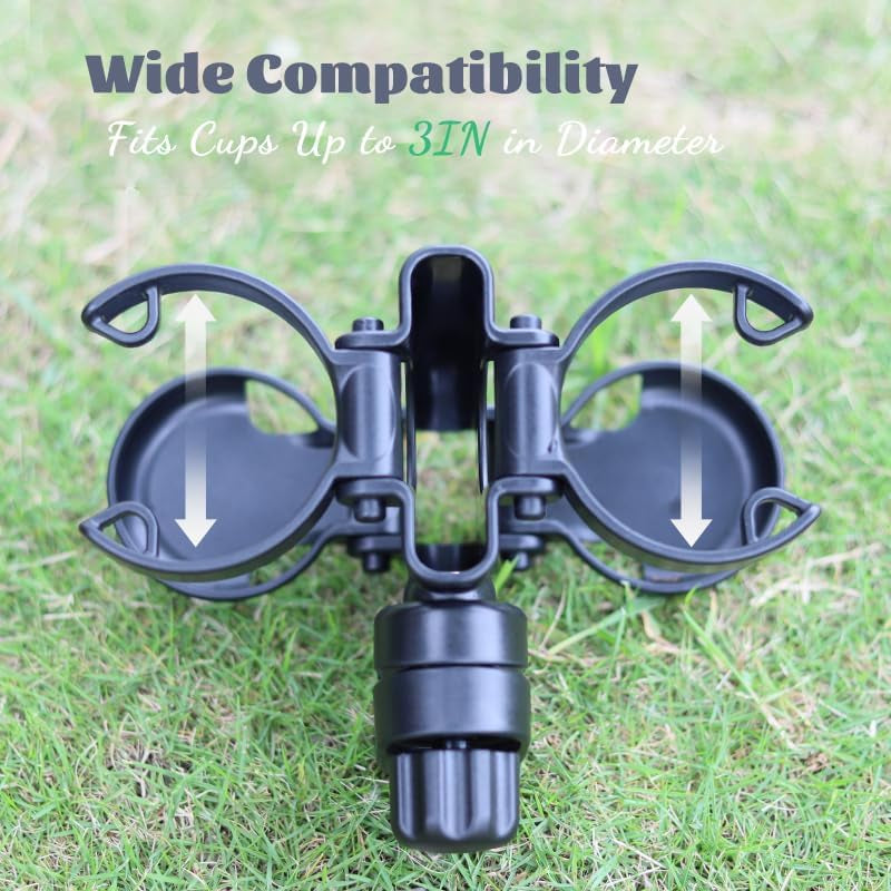 Baby Stroller Cup Holder with Hooks Phone Holder Baby Travel Essential Universal Stroller Accessories Attachment Bike Wheelchair