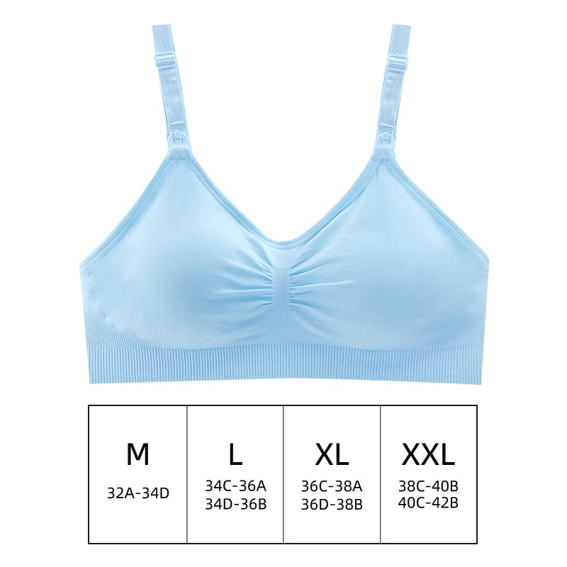 Hand Free Pumping Nursing Bra Breastfeeding Maternity Bras Women for Breast Special Underwear Pregnancy Clothes Can Wear All Day
