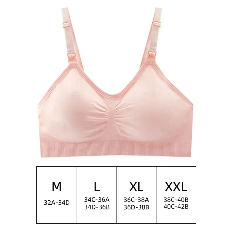 Hand Free Pumping Nursing Bra Breastfeeding Maternity Bras Women for Breast Special Underwear Pregnancy Clothes Can Wear All Day